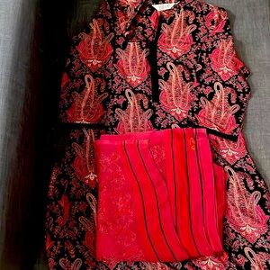Kurta with shawl